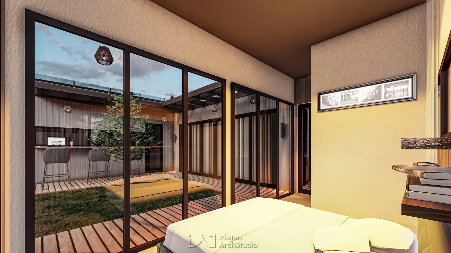 Courtyard Villa interior